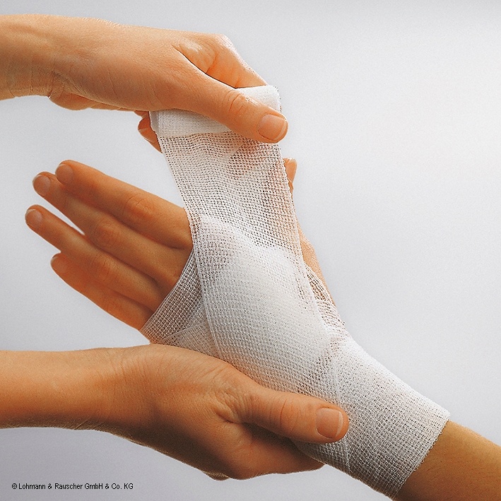Lohmann & Rauscher Mollelast Fixierbinden weiß