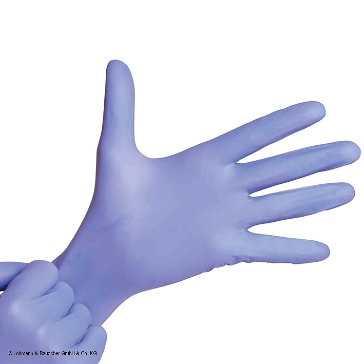 [LOH 220008] Sentina Ambidextrous Nitrile U.-Handschuhe PF Gr. 6-7 S (200 Stck.)