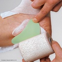 Komprex-Schaumgummi-Kompresse Grün, Gr. 00, oval