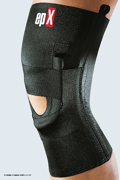 EpX Knee J Patella Kniebandage Gr. L, rechts