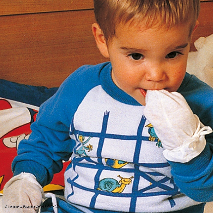 [LOH 24746] Tg-Fäustlinge klein (Säugling)