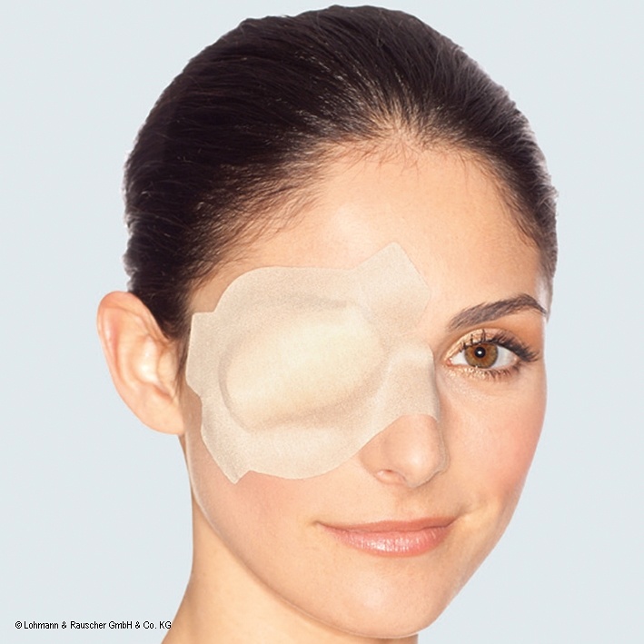 Pro-ophta Augenverbände K 7,8 x 11,4 cm (50 Stck.)