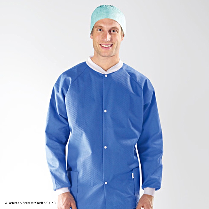 [LOH 39512] Sentinex Einmal-Thermojacken Blau, Gr. M, unisex (40 Stck.)