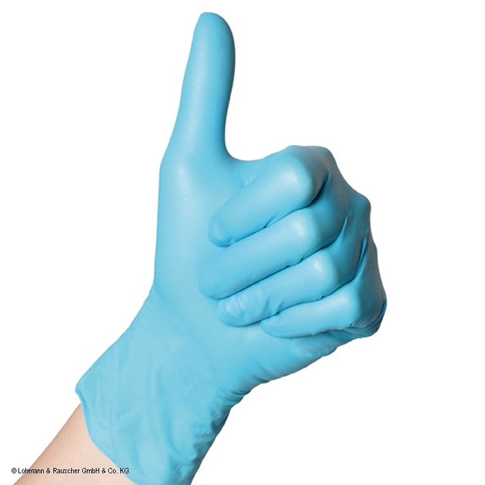 [LOH 45022] Sempercare U.-Handschuhe Nitrile PF, unsteril Gr. 8-9 L (100 Stck.)