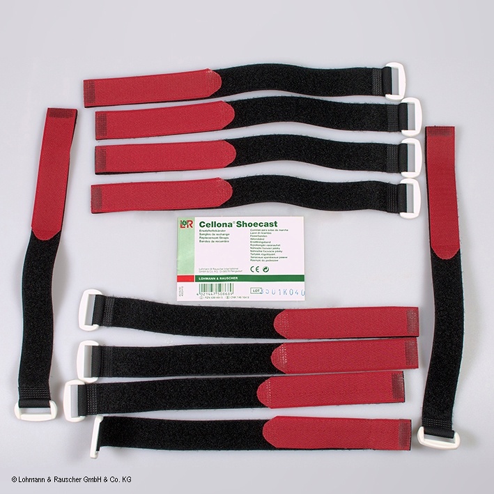 [LOH 50874] Cellona Ersatzhaltebänder 100 cm (Shoecast Gr. 3, 4) (10 Stck.)