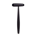 Reflexhammer nach Troemner, groß, 23 cm Aluminium und Messing, schwarz