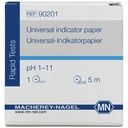 Universal-Indikatorpapier PH 1-11, 5 m x 7 mm