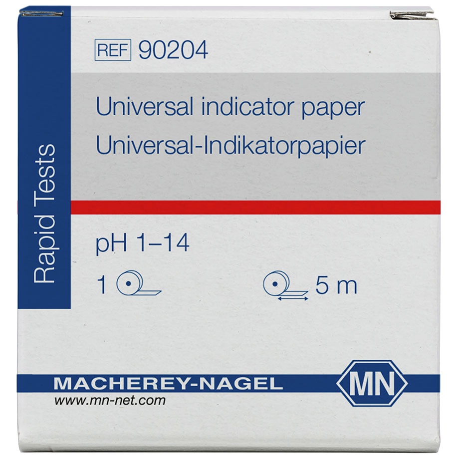Universal-Indikatorpapier PH 1-14, 5 m x 7 mm