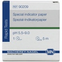Spezial-Indikatorpapier PH 5,5-9,0, 5 m x 7 mm