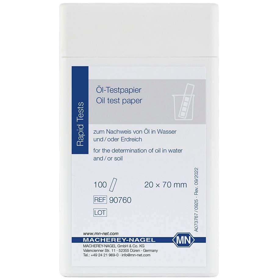 Öl Testpapier 20 x 70 mm (100 St.)