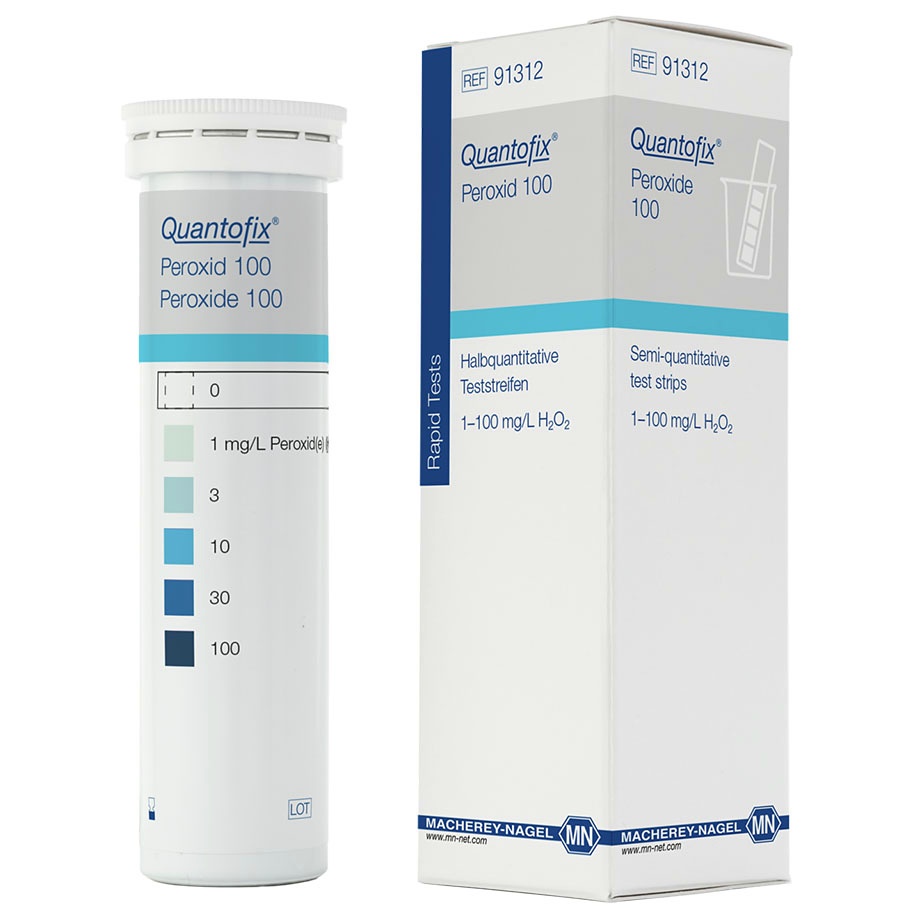 [MAN 91312] QUANTOFIX Peroxid 100 Teststäbchen 6 x 95 mm (100 T.)