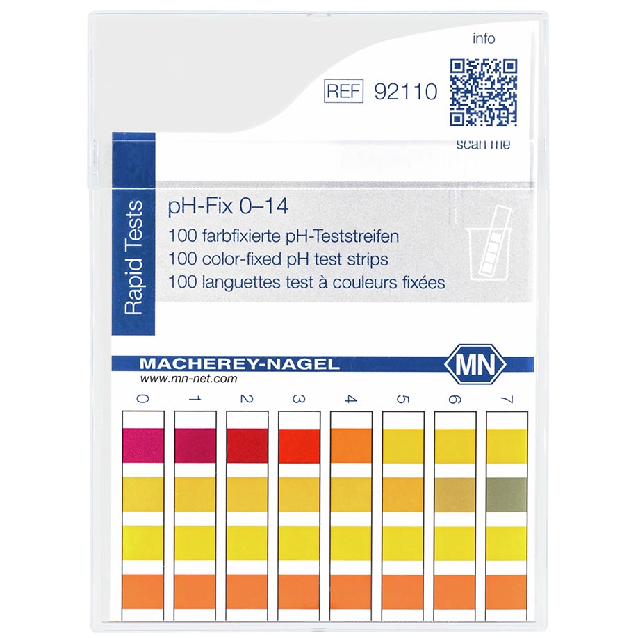PH-Fix Indikatorstäbchen 0 - 14,0 (100 T.)