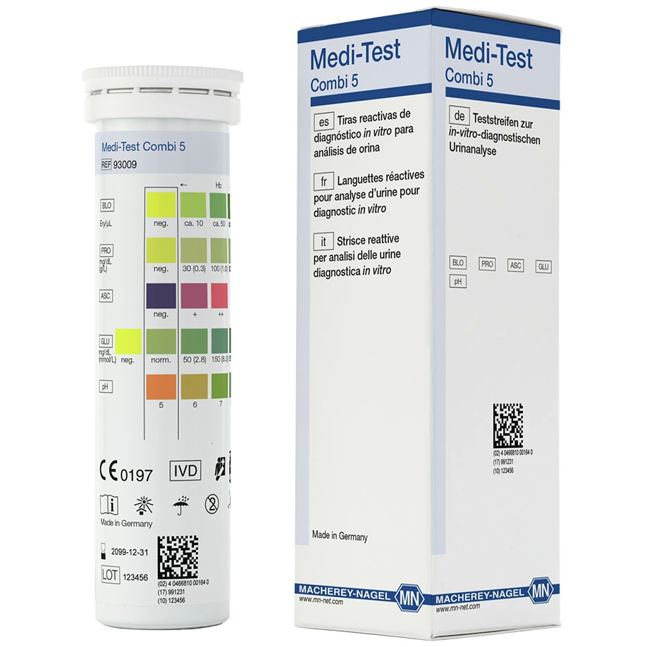 [MAN 93009] Medi-Test Combi 5 Harnteststreifen (50 T.)