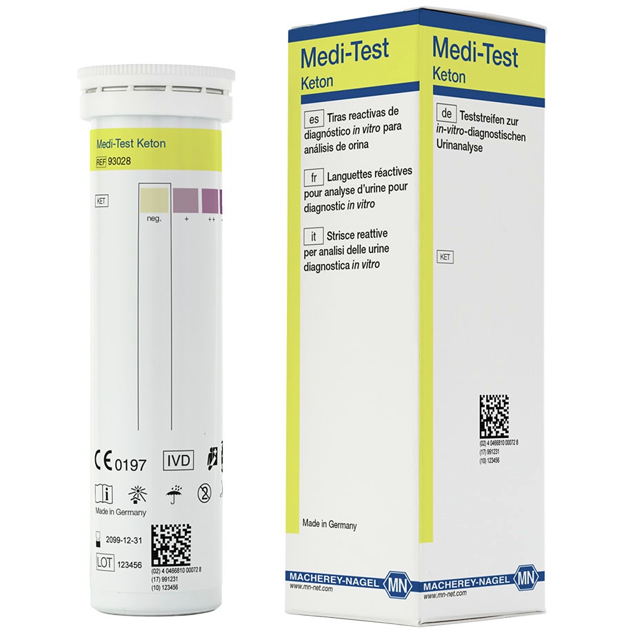 [MAN 93028] Medi-Test Keton Harnteststreifen (100 T.)