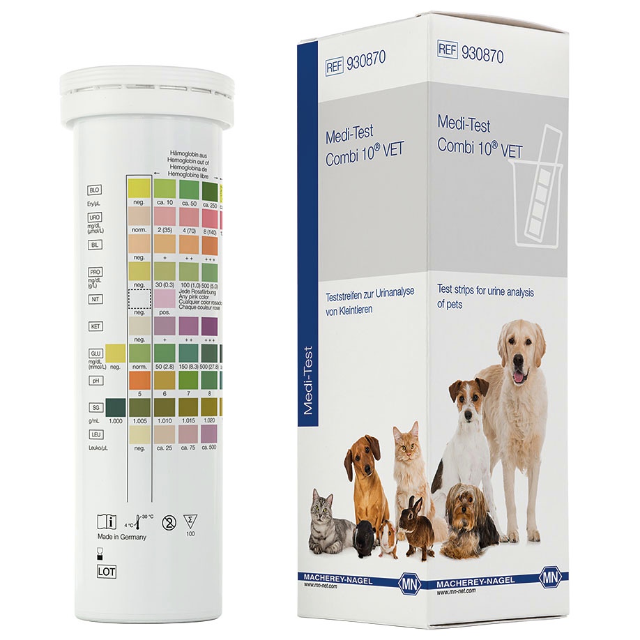 [MAN 930870] Medi-Test Combi 10 VET Harnteststreifen (100 T.)