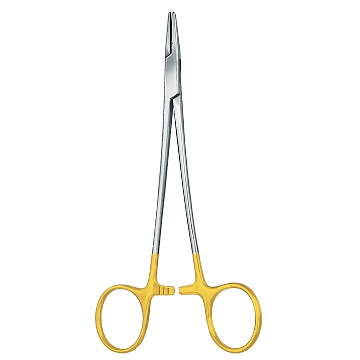 TC-Gold Nadelhalter n. Crile-Wood, 15 cm