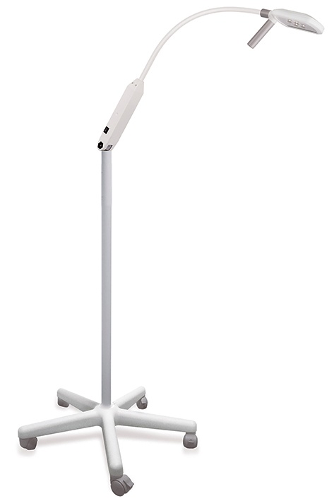 [MAR 897010004] MarLED E1 Untersuchungsleuchte mobil Auf 5-Fuß-Stativ