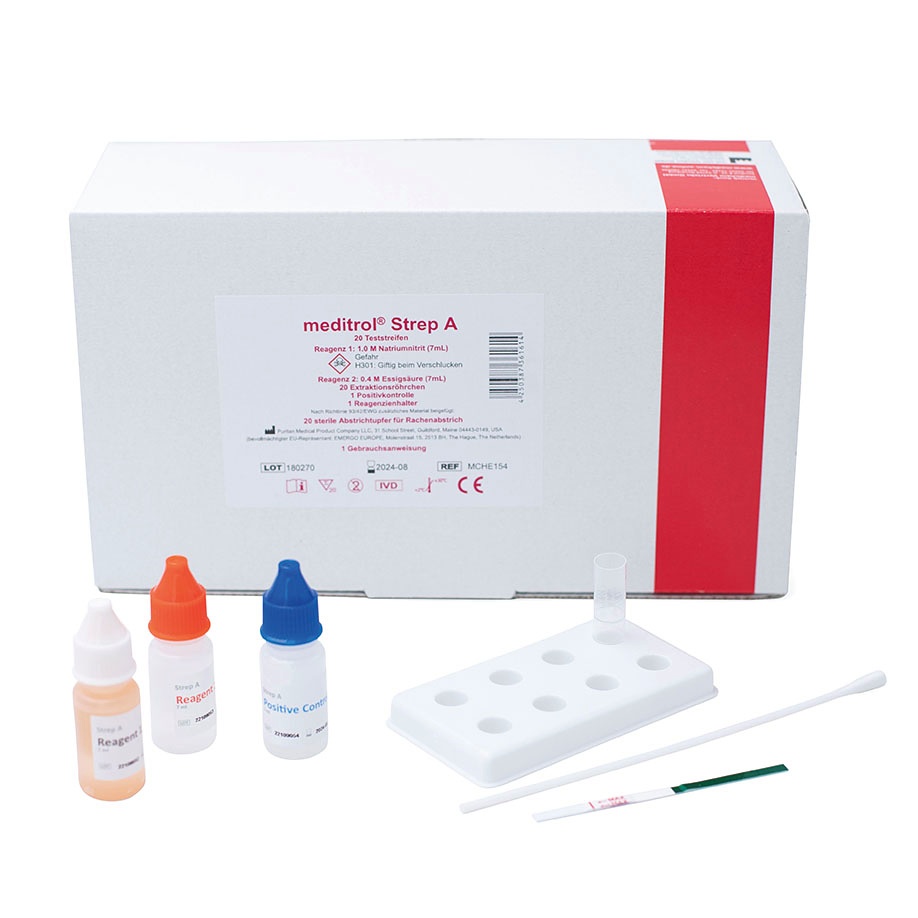 [MDC 154MT] Meditrol Strep A Schnelltest (20 T.)