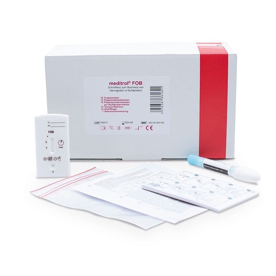 [MDC 160FOB] Meditrol FOB Stuhltest (15 T.)