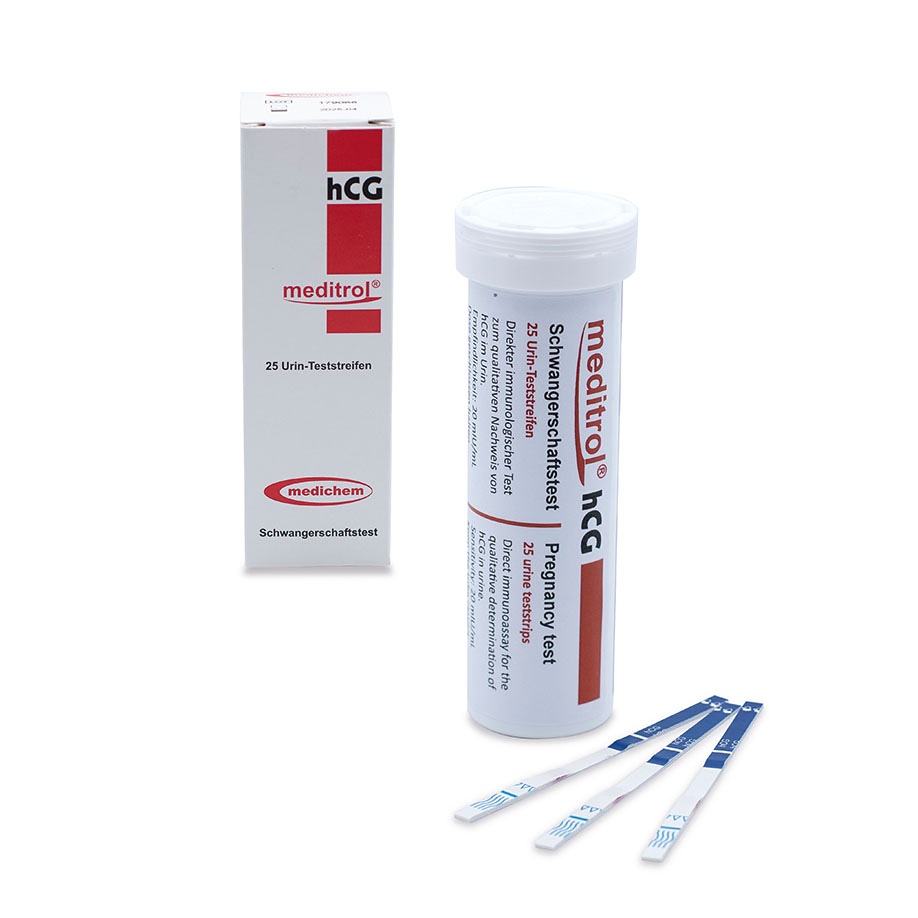 Meditrol hCG Schwangerschaftstest (25 T.)