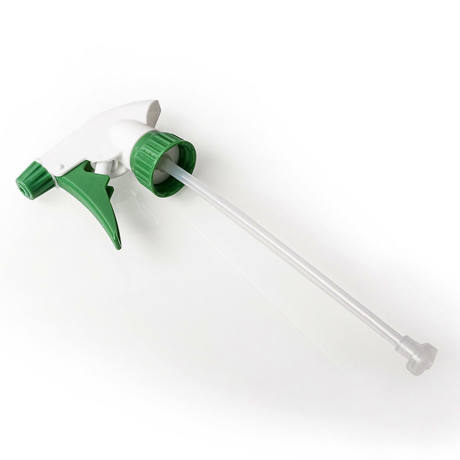 Handsprühkopf für Schnelldesinfektion Keulenflasche 500 ml