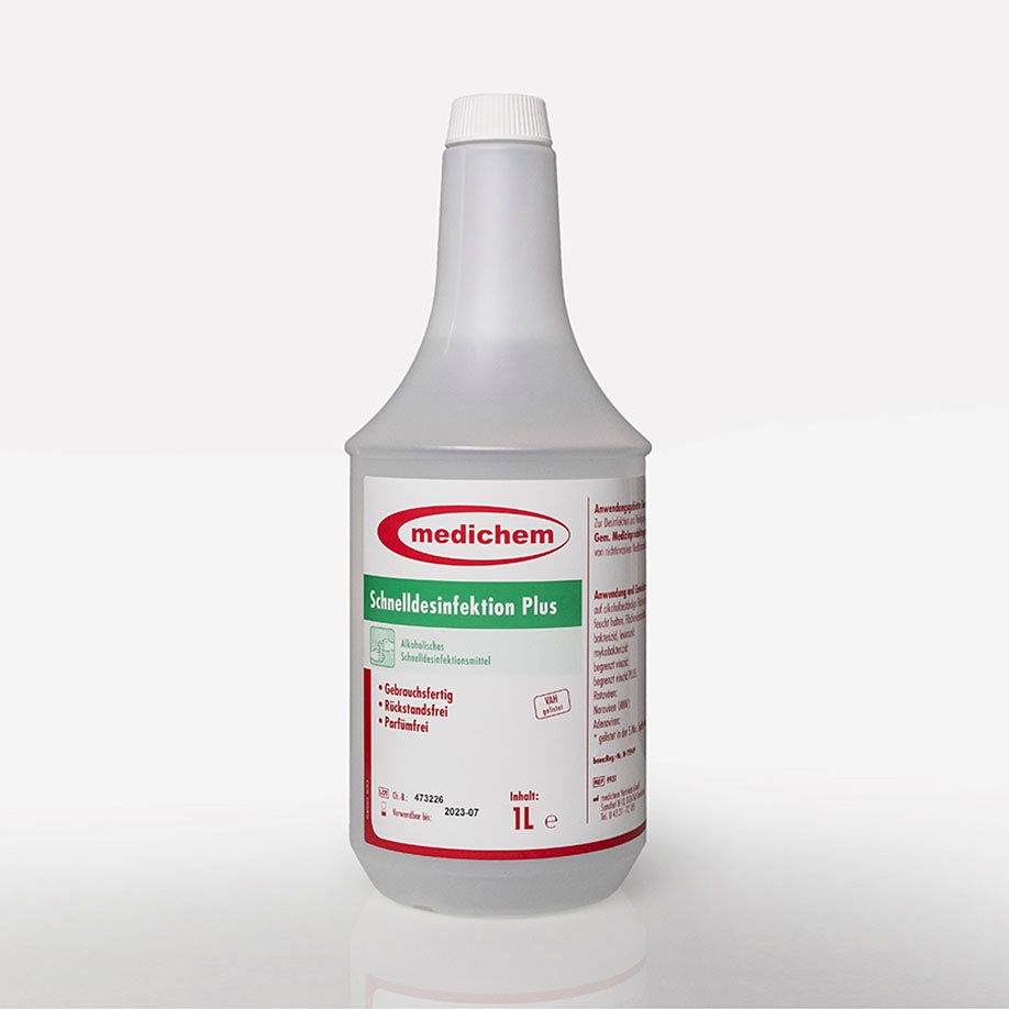 [MDC 9931] Medichem Schnelldesinfektion Plus 1 Ltr. (ohne Sprühkopf)