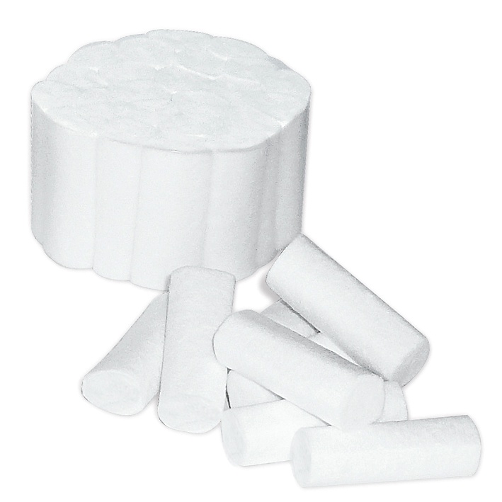 Zahnwatterollen Gr. 4, Ø 14 mm (300 g)