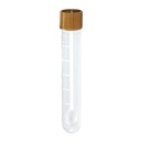 Stuhlröhrchen 13 ml, 16 x 100 mm Mit Schraubverschluss braun (1000 Stck.)