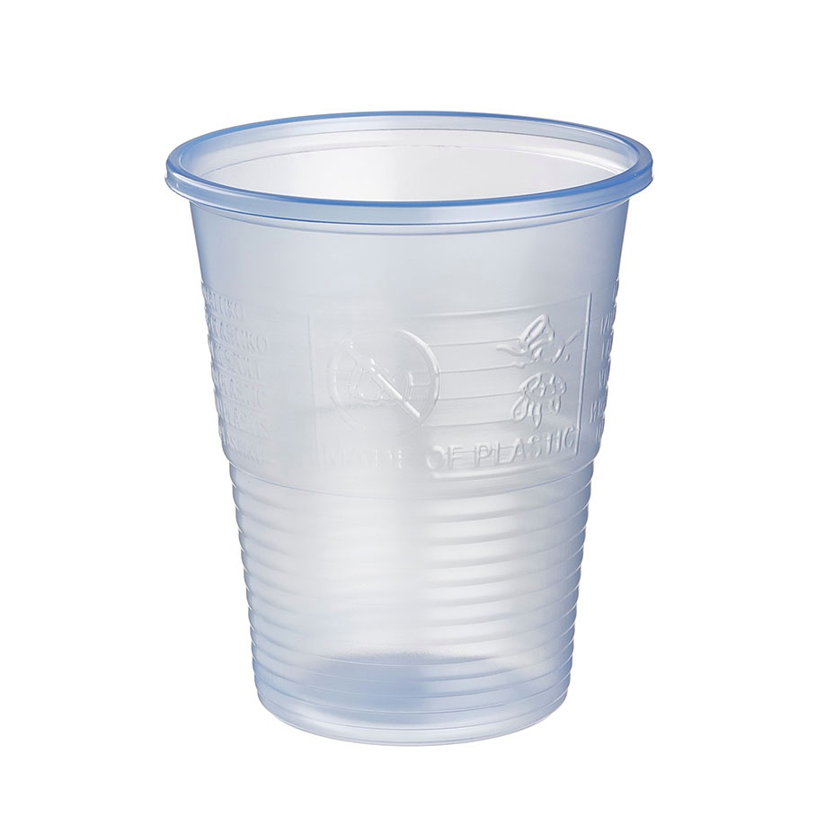 [MEG 122210] Mundspül- / Laborbecher 180 ml Aqua blau (100 Stck.)