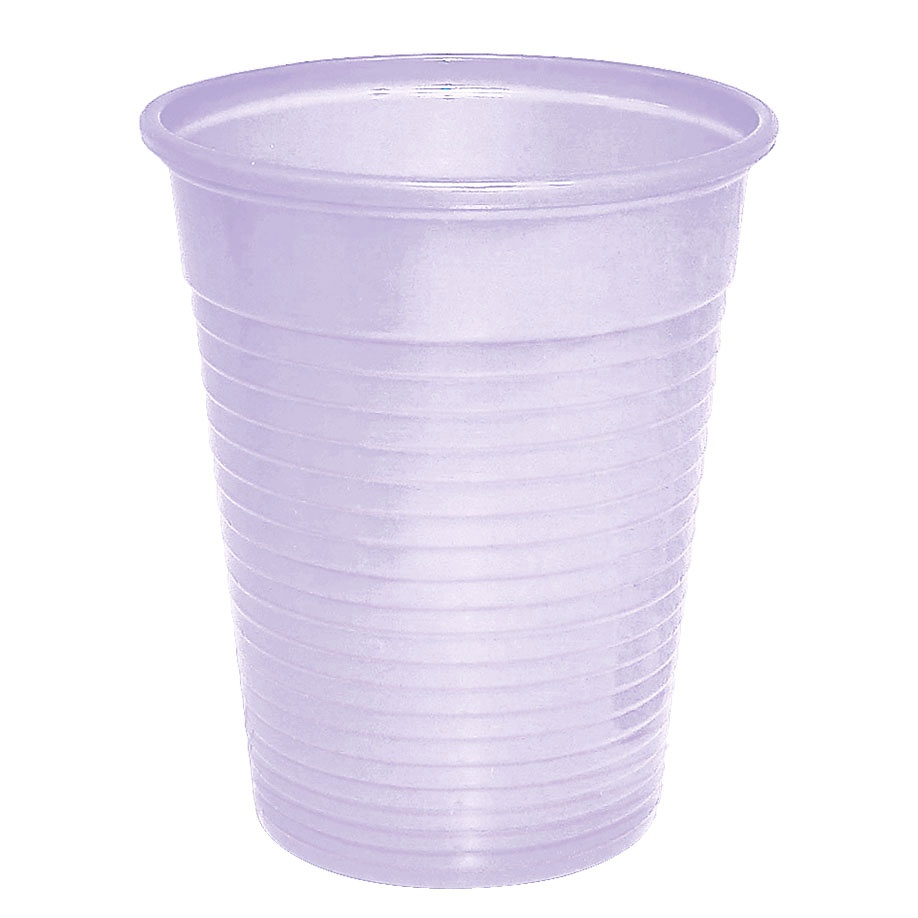 [MEG 122214] Mundspül- / Laborbecher 180 ml Lila (100 Stck.)