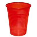 Mundspül- / Laborbecher 180 ml Rot (100 Stck.)
