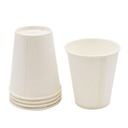 Trinkbecher aus Papier, 150 ml, weiß