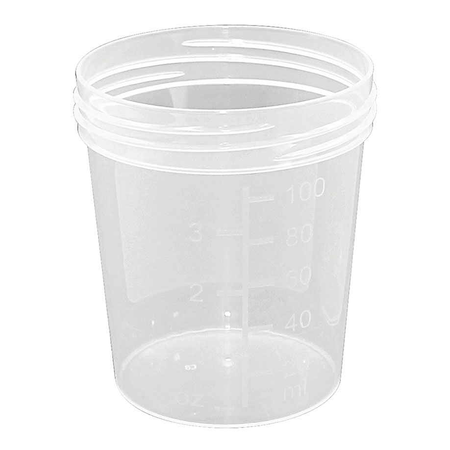 Urinbecher 100/125 ml ohne Schraubdeckel grün (500 Stck.)