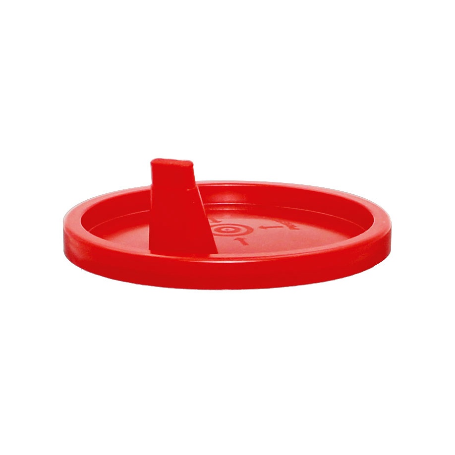 [MEG 122513] Schnappdeckel rot, mit Ausguss Für MEG 122511