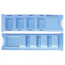 Medikamentendispenser ratiomed, blau Mit Beschriftung: deutsch/englisch