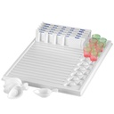 Dispenser-Tablett mit Boden