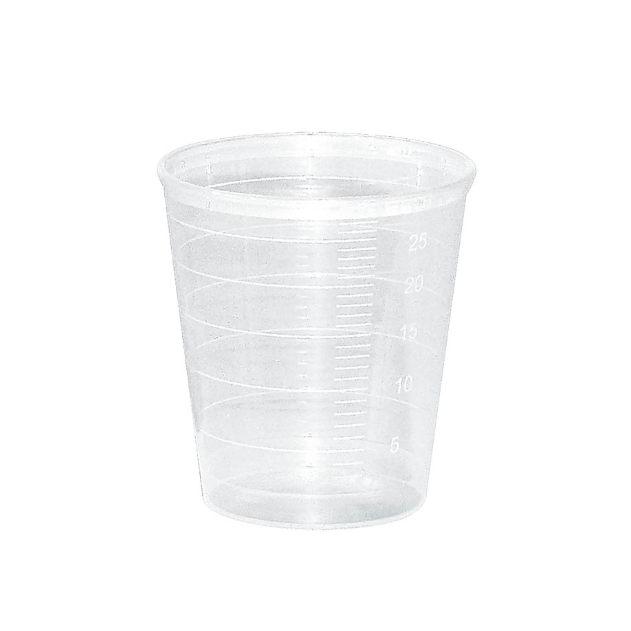 [MEG 123110] Medizinbecher ratiomed farblos