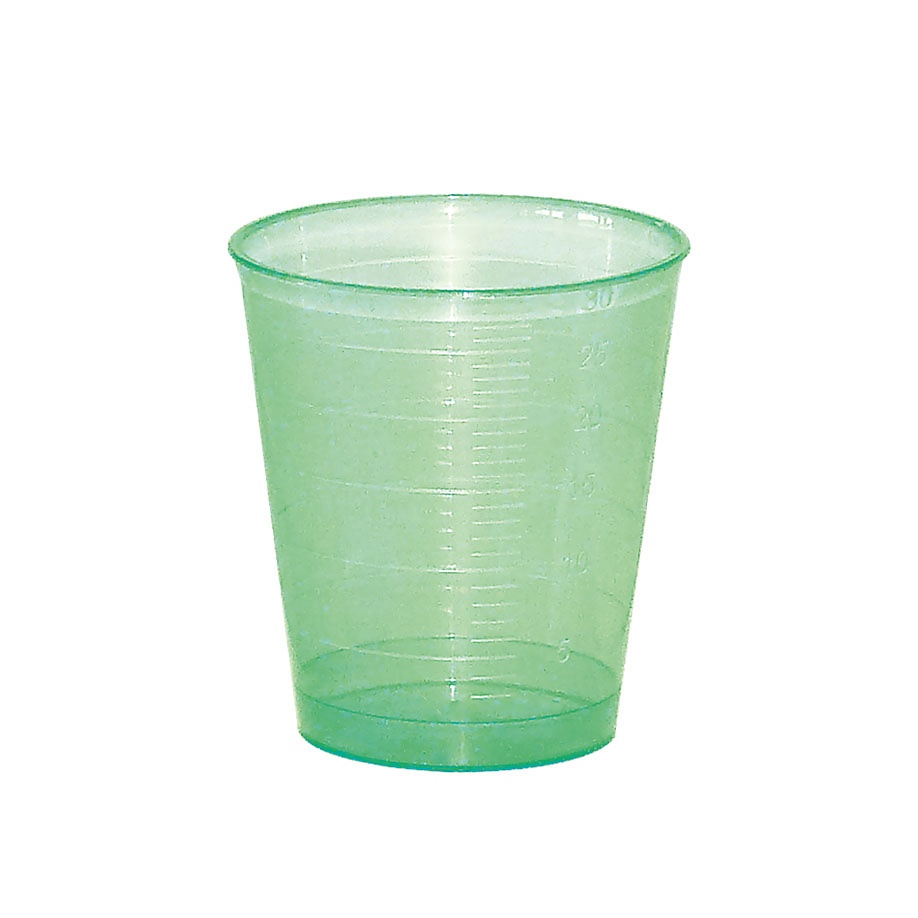 Medizinbecher ratiomed grün