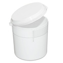 Einmal-Sputumbecher 250 ml, weiß Mit Klappdeckel (300 Stck.)