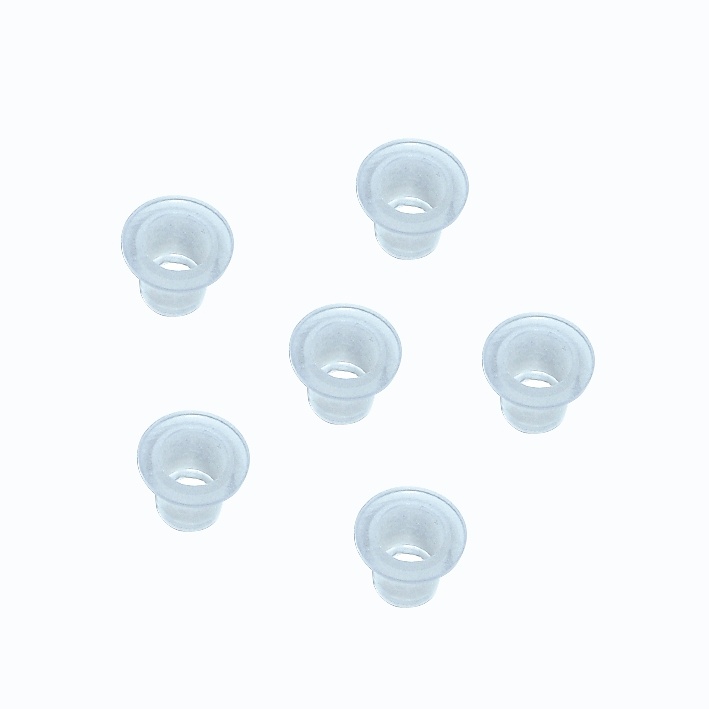 [MEG 123510] Farbkappen transparent Gr. S Innen-Ø 8 mm (1000 Stck.)