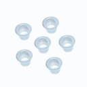 Farbkappen transparent Gr. M Innen-Ø 12 mm (1000 Stck.)