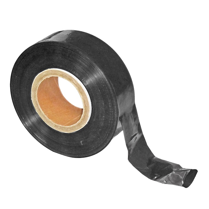 [MEG 123562] Clip Cord Schutzhüllen schwarz 5,5 cm x 365 m (1 Rl.)