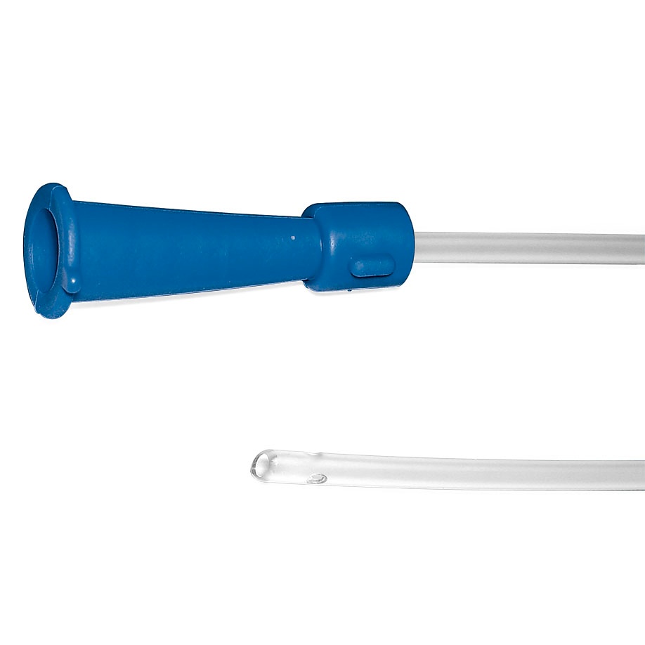 [MEG 125008] Einmal-Absaugkatheter ratiomed Ch. 8 Blau, für Tracheostomietuben