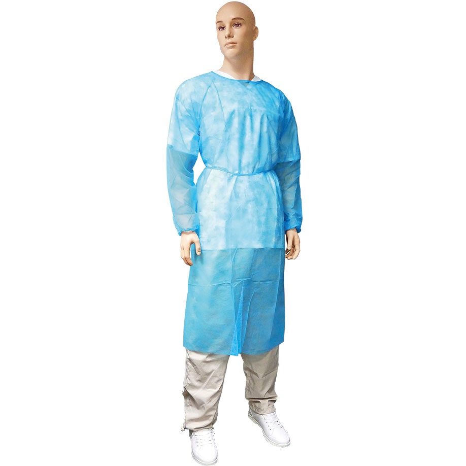 [MEG 128031] Besucherkittel ratiomed blau Standardgröße XL (10 Stck.)