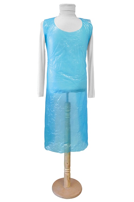 Einmal-Schürzen blau 80 x 125 cm x 0,020 mm (100 Stck.)