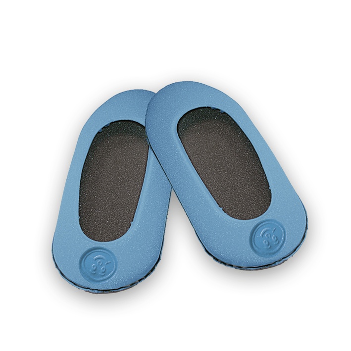 [MEG 128073] Patientenschuhe Pillow-Paws Gr. 30 - 34, blau (96 Paar)