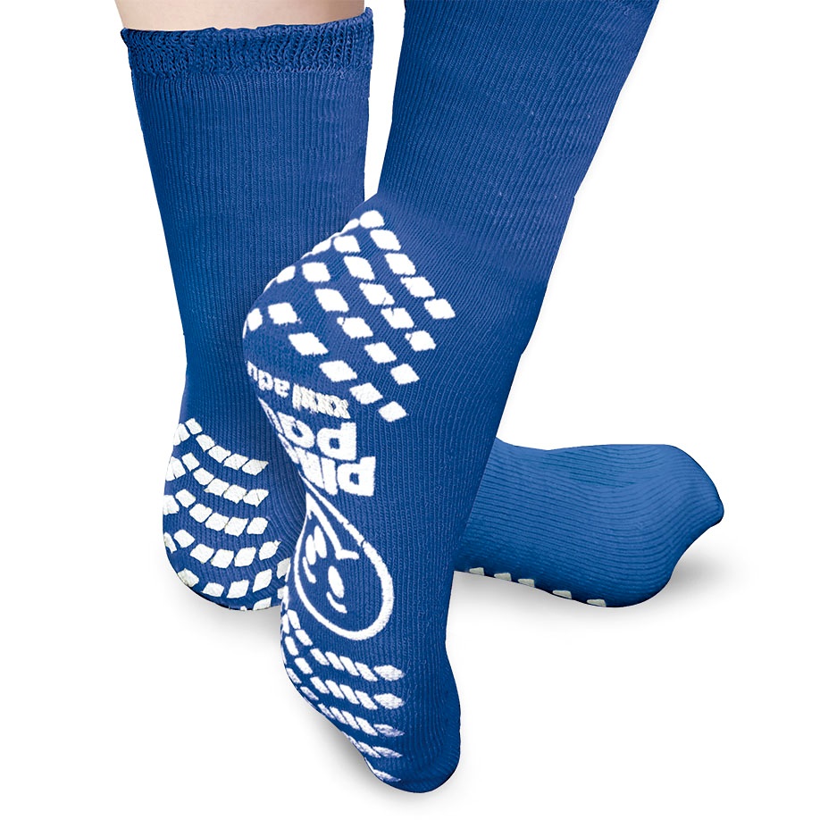[MEG 128085] Patientensocken Pillow-Paws Gr. >48 Royalblau (48 Paar)