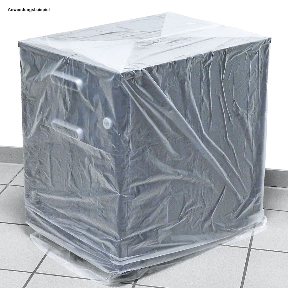 Abdeckhauben aus HDPE 600+500 x 1000 x 0,01 mm (200 Stck.)