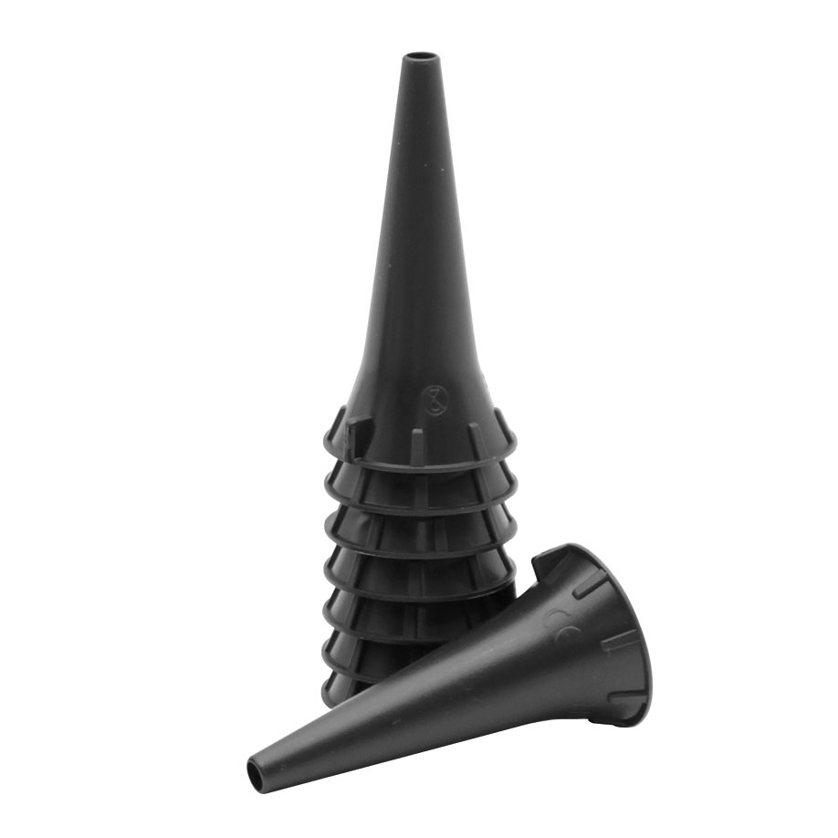 [MEG 128900] Einmal-Ohrtips 2,5 mm schwarz Für Kinder (20 x 50 Stck.)