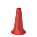 Einmal-Ohrtips 4,0 mm rot Für Erwachsene (50 Stck.)
